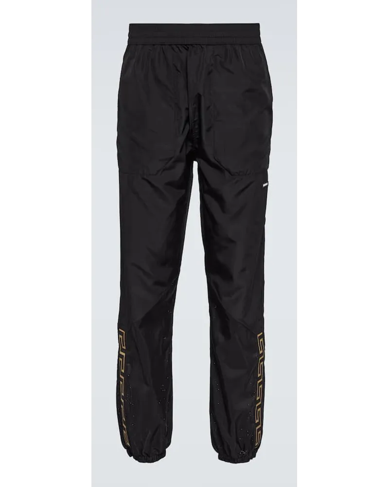 Versace Jogginghose La Greca Schwarz