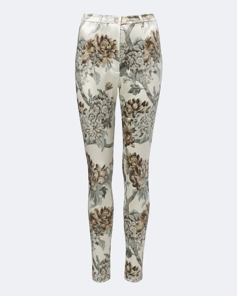 Acne Studios Schmale Hose aus Jersey Multicolor