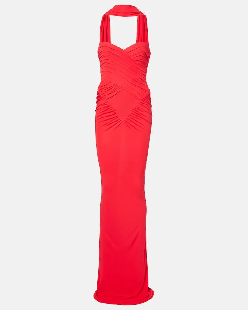The New Arrivals Ilkyaz Ozel Robe Samsara Rot