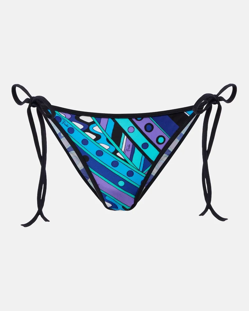Emilio Pucci Bikini-Höschen Vivara Blau