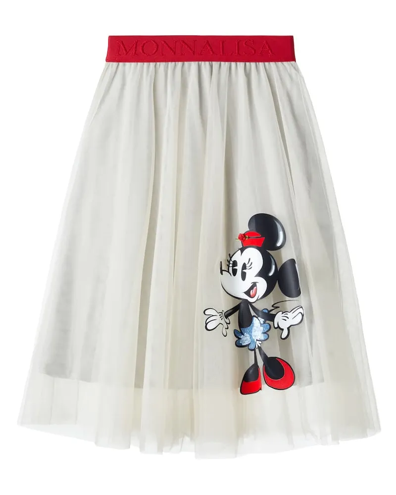 Monnalisa X Disney® Rock aus Tüll Beige