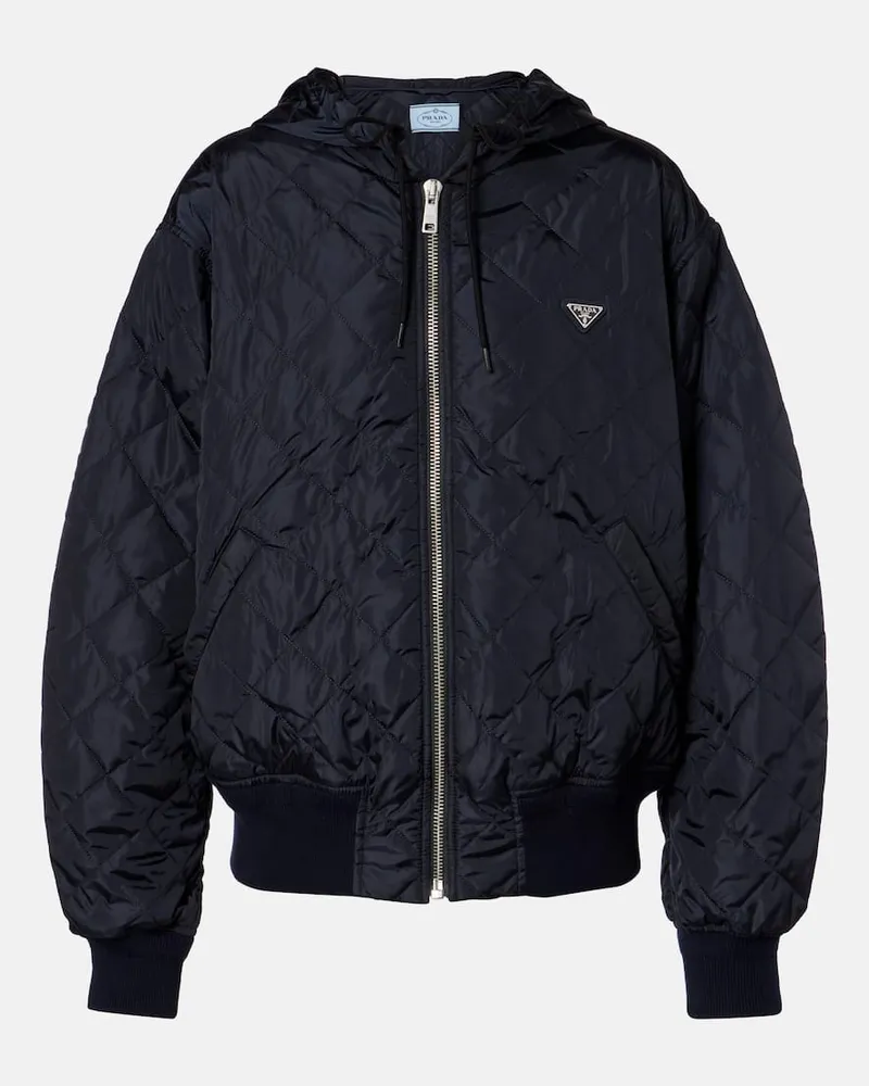Prada Steppjacke Blau