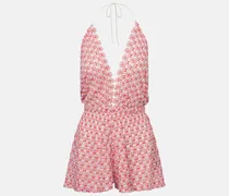 Playsuit aus Häkelstrick