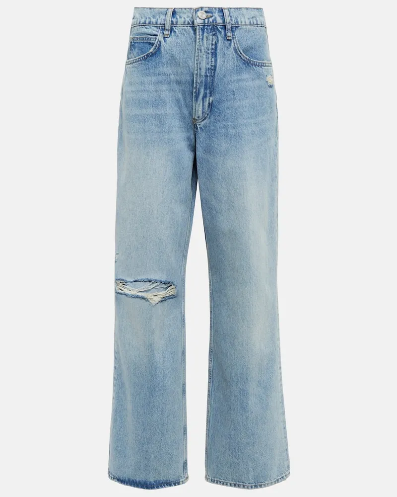 Frame Denim Wide-Leg Jeans Le High N Tight Blau