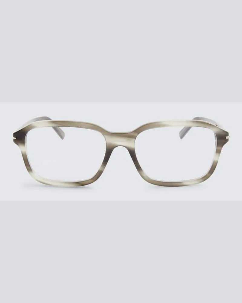 Gucci Eckige Brille Braun