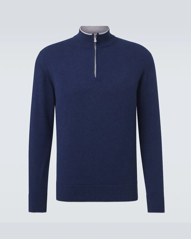 Eleventy Pullover aus Kaschmir Blau