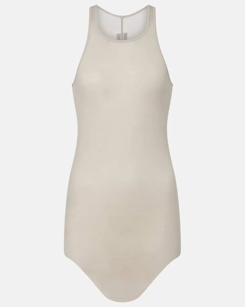 Rick Owens Top aus Baumwolle Grau