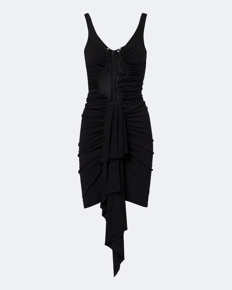 Christopher Esber Minikleid Salacia aus Jersey Schwarz