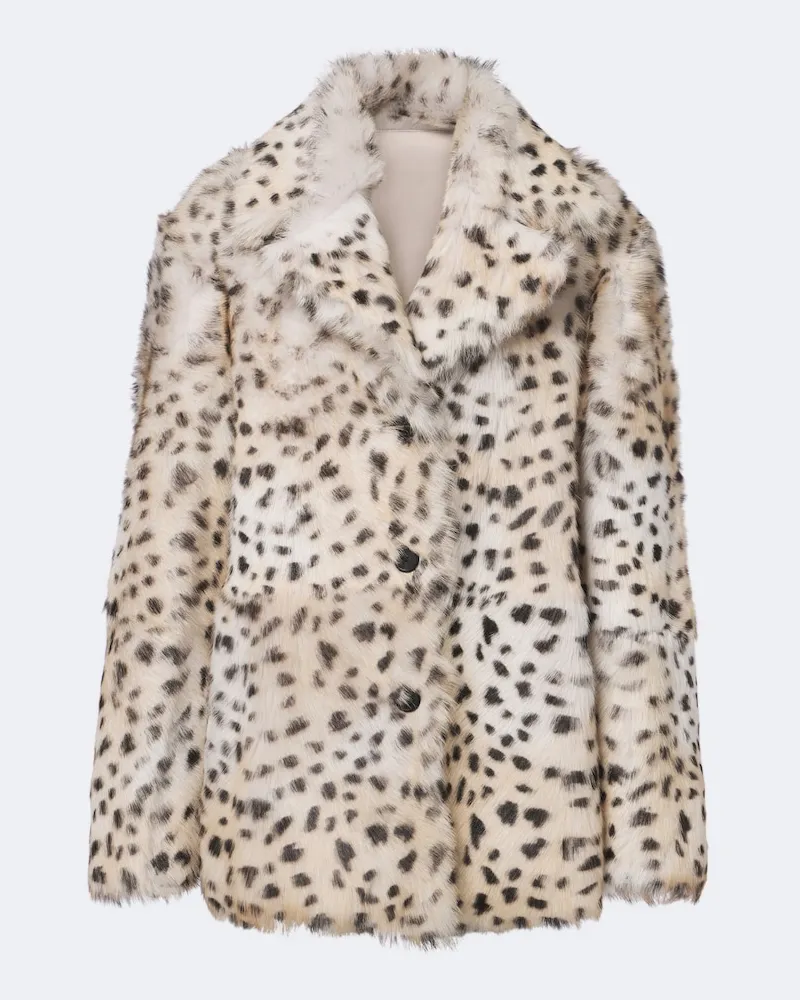 Arma Wendbare Jacke Cynthia aus Shearling Weiß