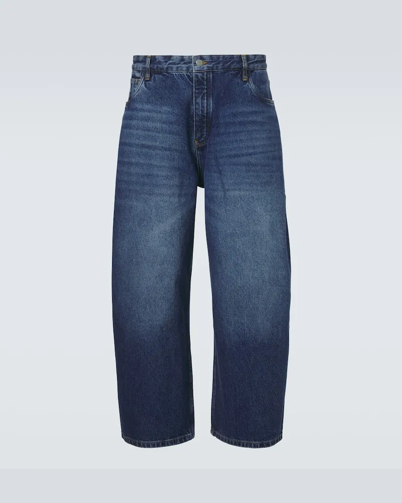 Studio Nicholson Barrel Jeans Paolo Blau