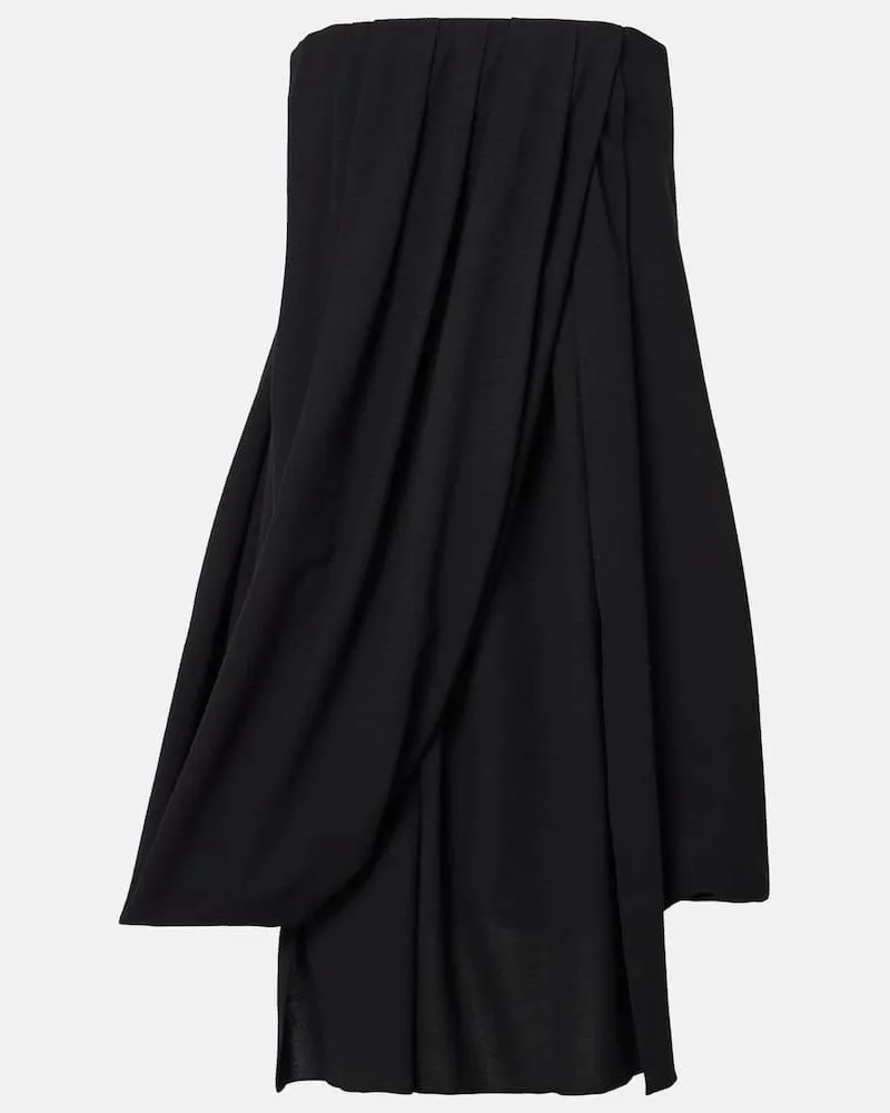 J.W.Anderson Bustier-Kleid aus einem Wollgemisch Schwarz