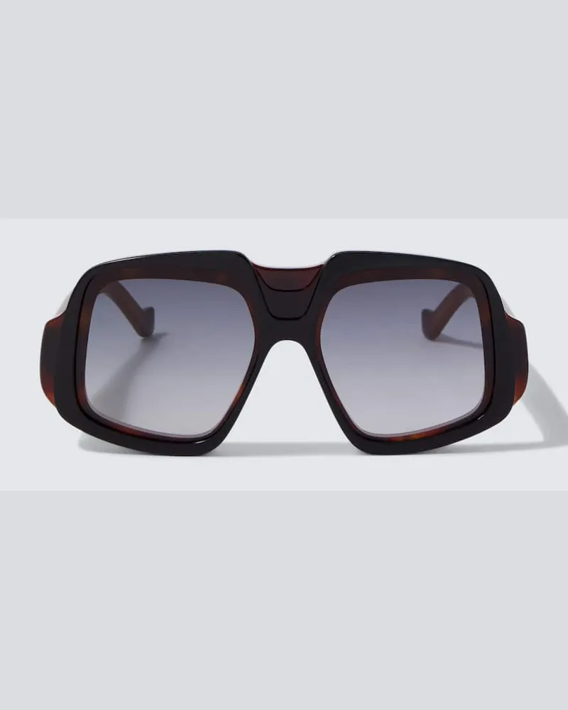 Loewe Oversize-Sonnenbrille Anagram Braun