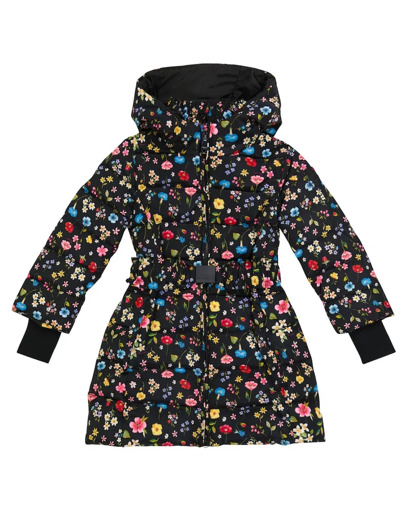 Monnalisa Wattierter Mantel Multicolor