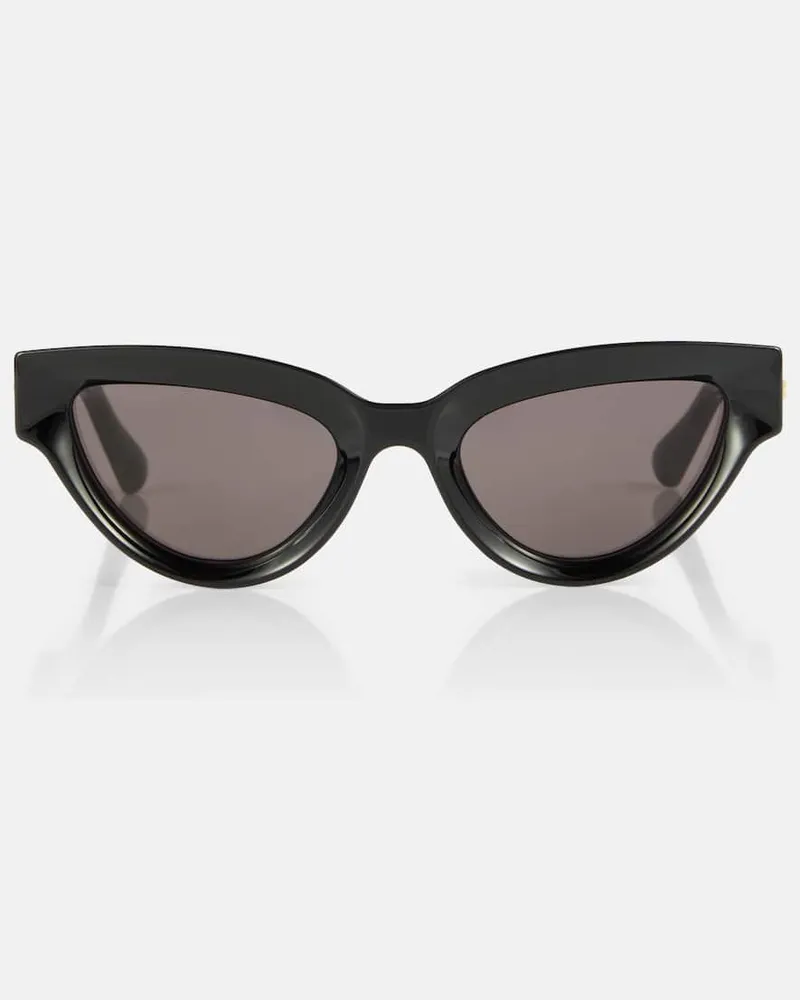 Bottega Veneta Cat-Eye-Sonnenbrille Schwarz