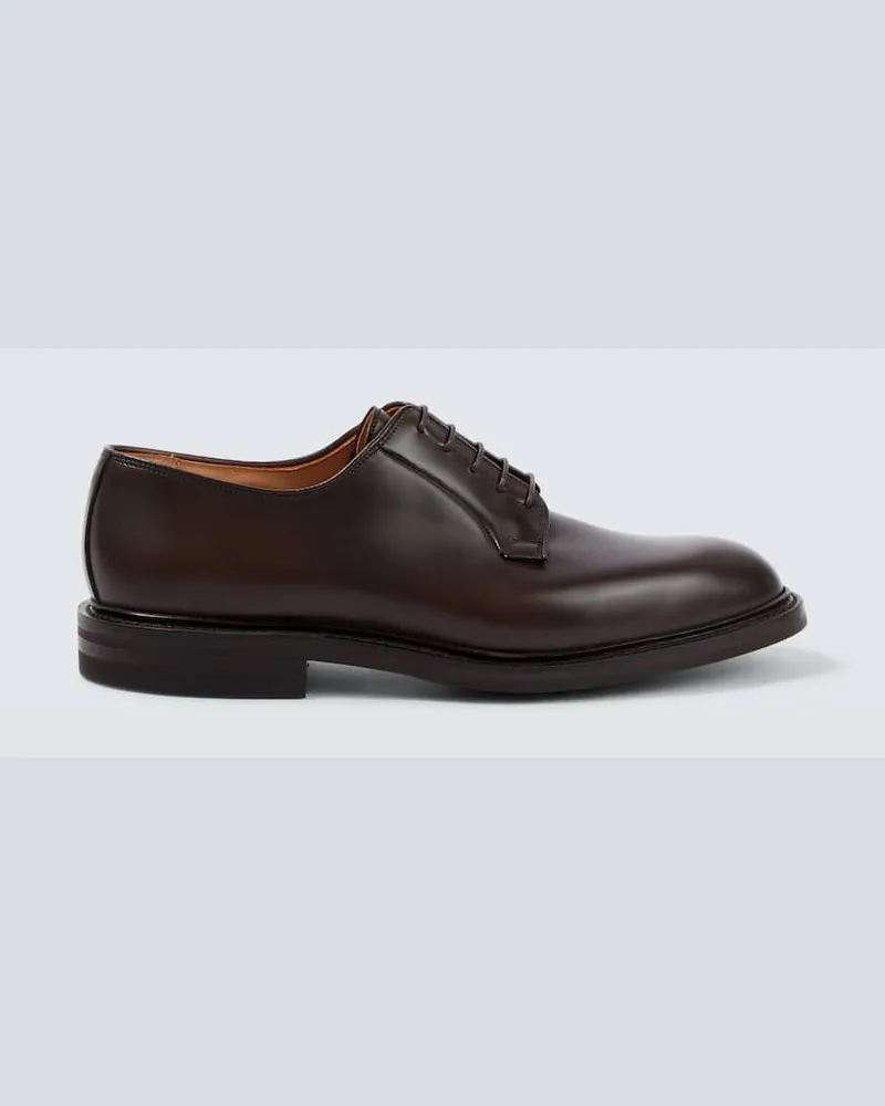 George Cleverley Schnürschuhe Archie aus Leder Braun