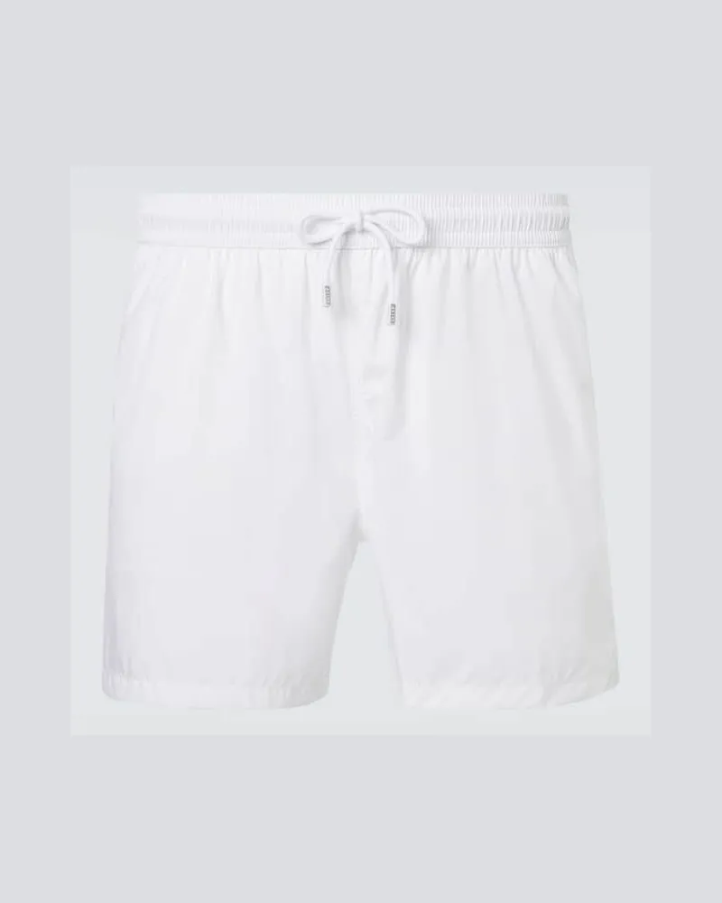 Fedeli Badeshorts Madeira Weiß