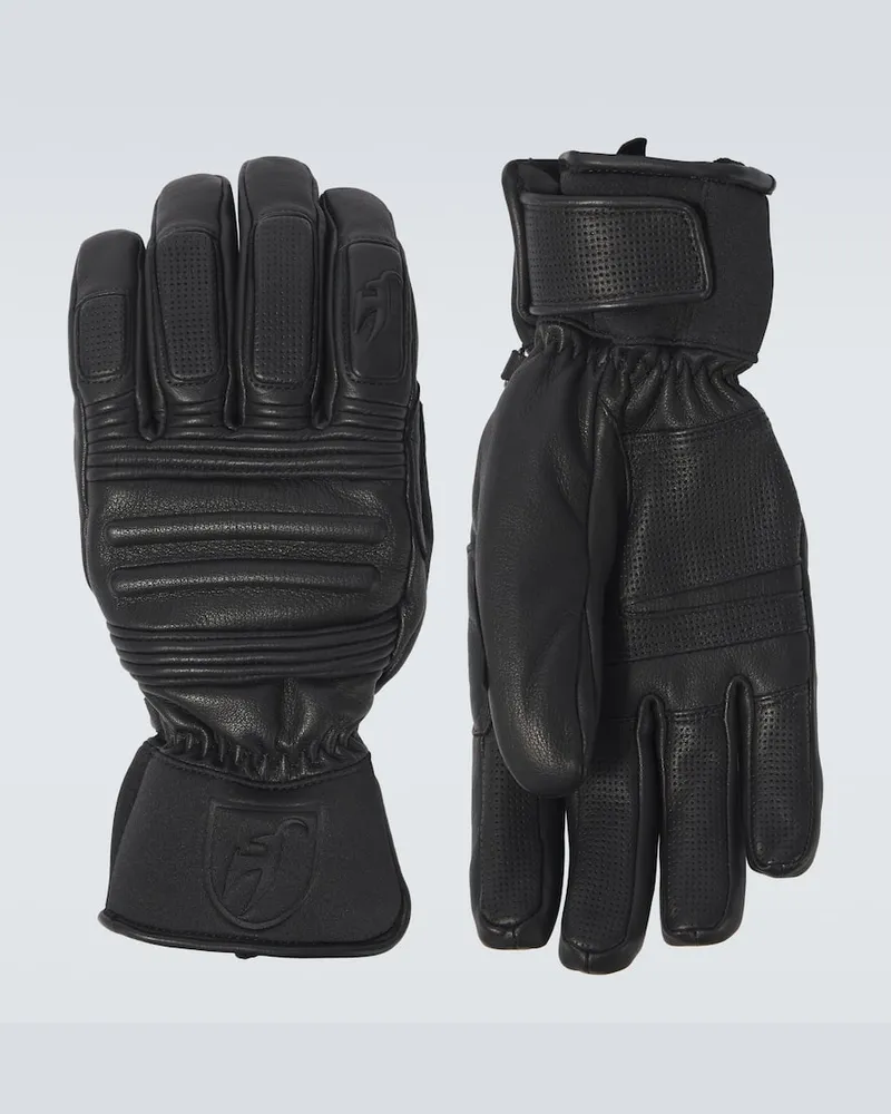 Picture Handschuhe Adam aus Leder Schwarz