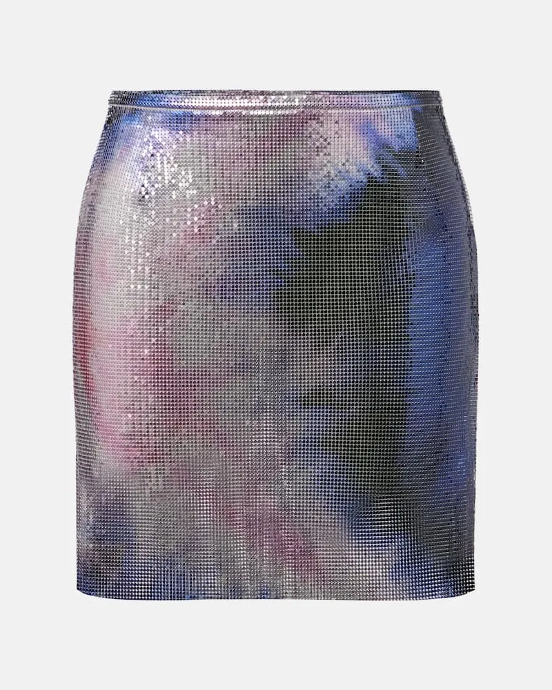 Paco Rabanne Minirock Metallic
