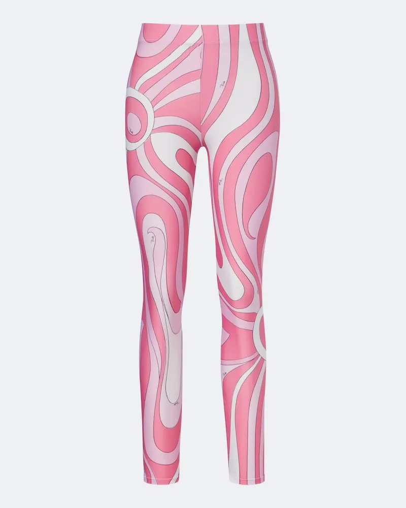 Emilio Pucci Leggings Marmo aus Jersey Rosa