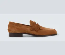 Loafers Penny aus Veloursleder