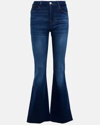 Frame Denim Flared Jeans Blau