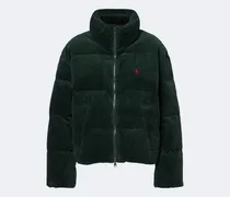 Daunenjacke aus Baumwollcord