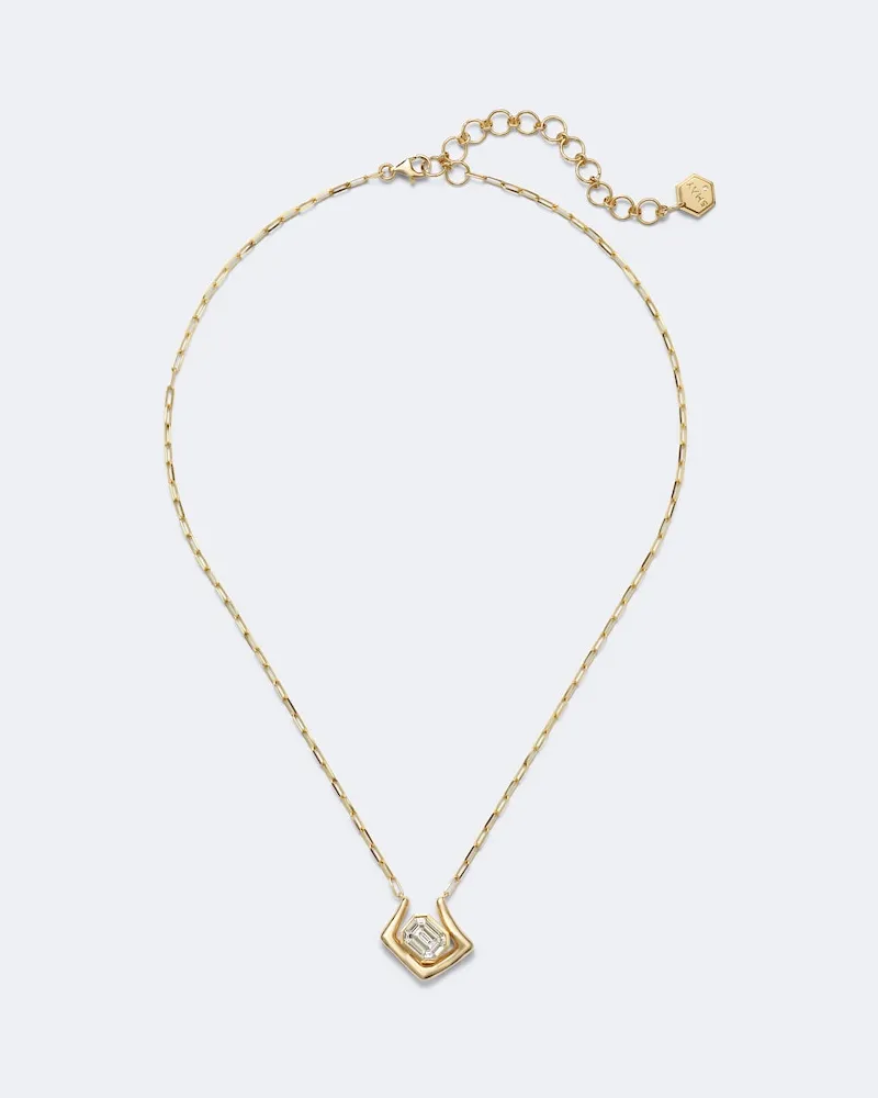 SHAY Halskette Diamond Zar aus 18kt Gelbgold mit Diamanten Gold