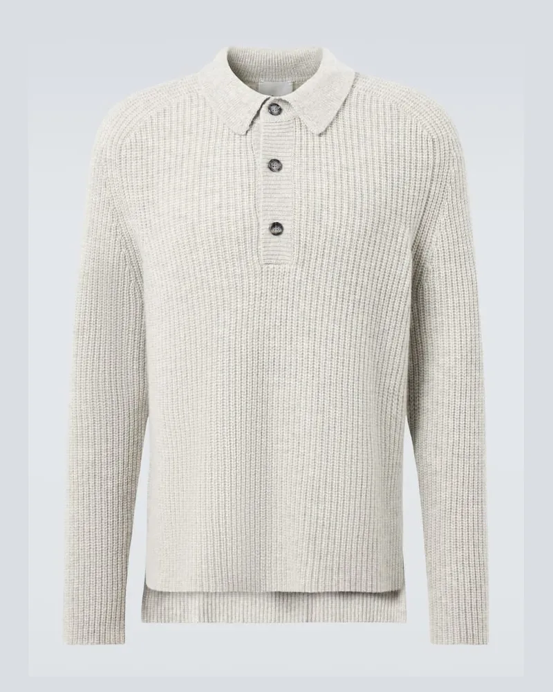 ALLUDE Pullover aus Wolle und Kaschmir Grau