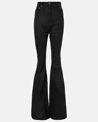 Rick Owens DRKSHDW Bootcut Jeans Bolan Schwarz