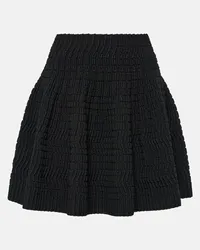 Alaïa Alaia High-Rise-Minirock Schwarz