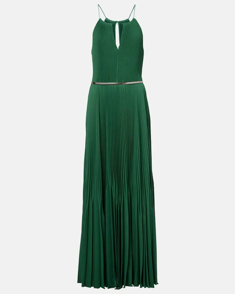 Max Mara Robe Gersa aus Georgette Grün