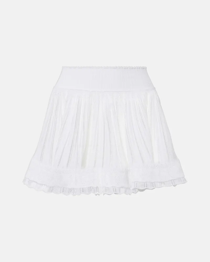 Alaïa Alaïa Shorts Crinoline Weiß
