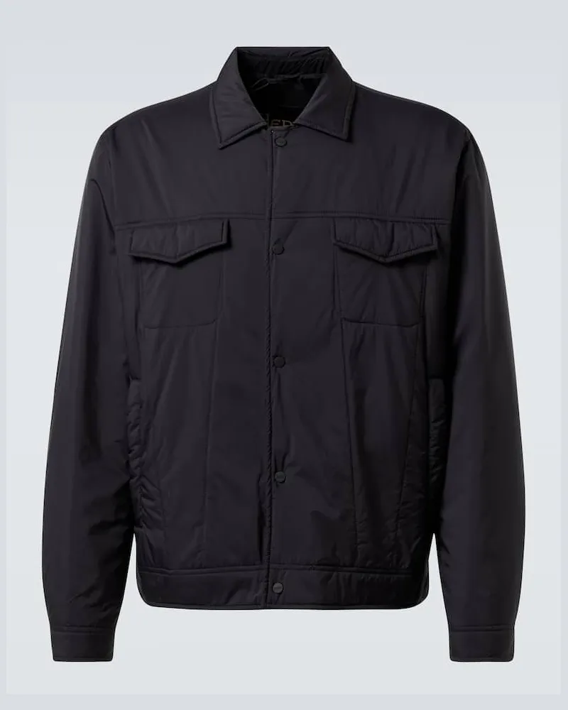 Herno Wattierte Jacke Schwarz