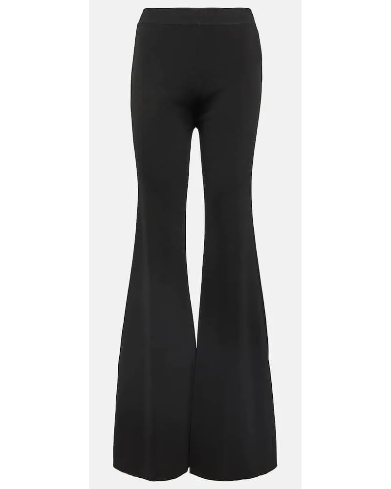 Balmain Schlaghose Schwarz