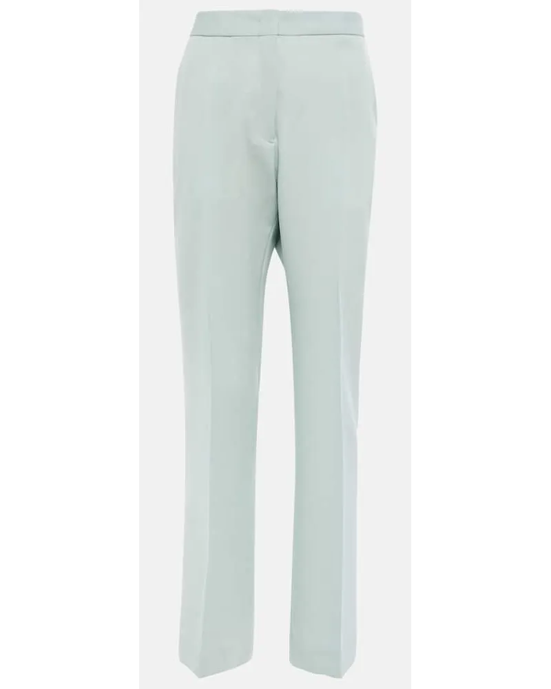 Jil Sander Hose aus Wolle Blau