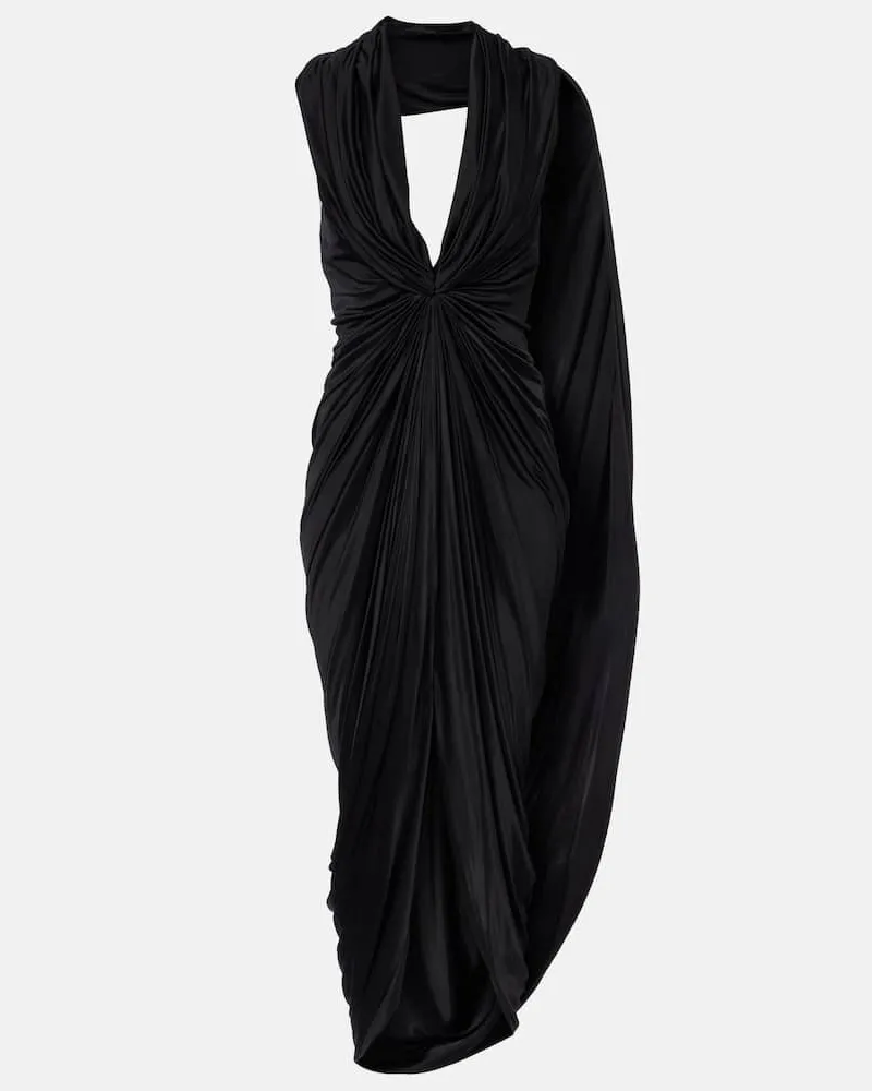 Loewe Midikleid Schwarz