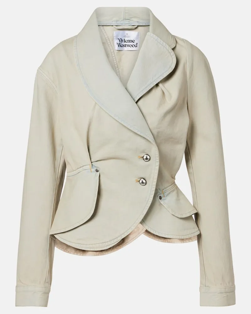 Vivienne Westwood Jeansjacke Stormy Blau