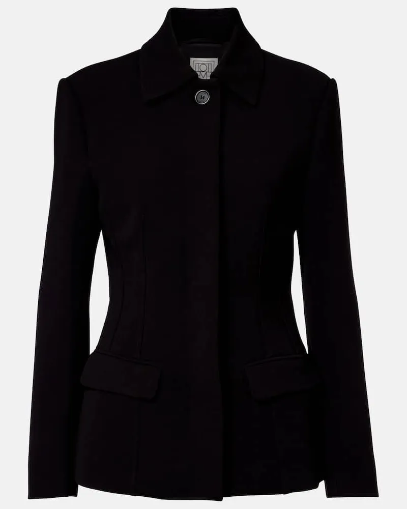 Totême Blazer Schwarz