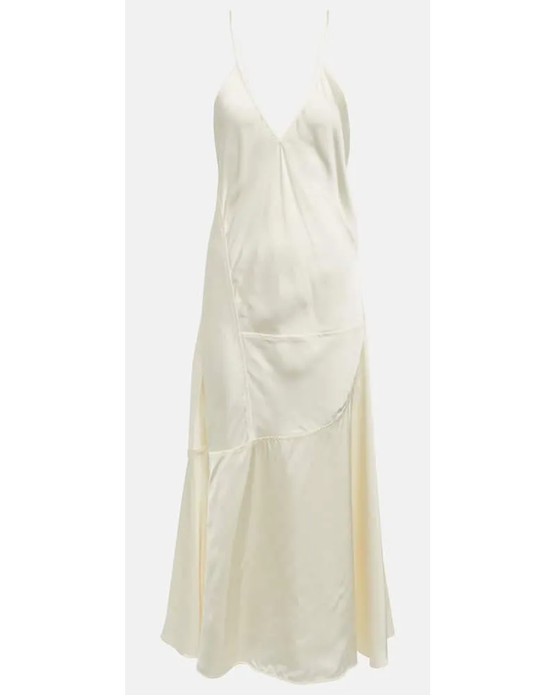 Jil Sander Slipdress aus Satin Nude