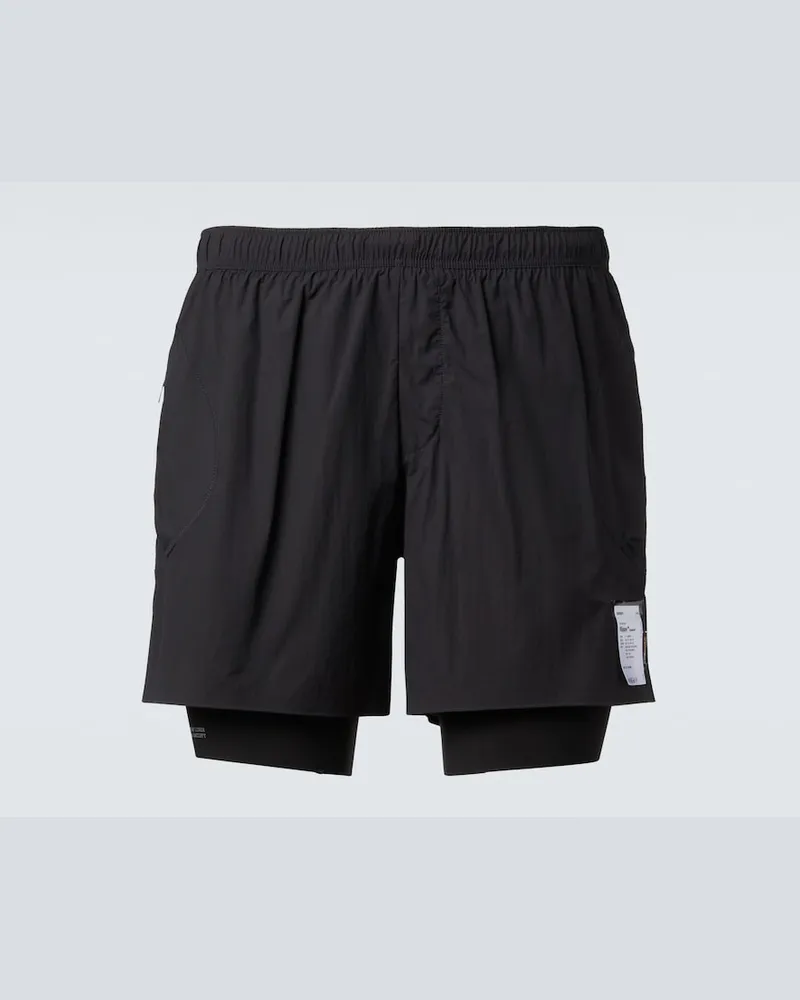 Satisfy Laufshorts Rippy Cordura 5 Schwarz