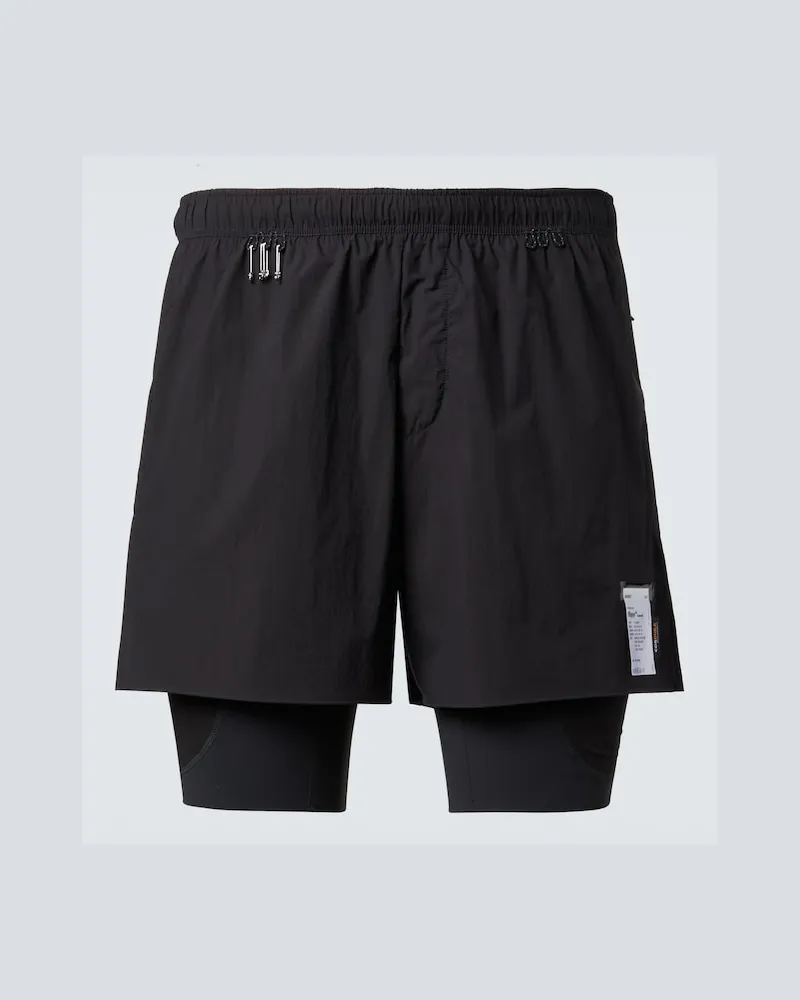 Satisfy Laufshorts Rippy Cordura 8 Schwarz