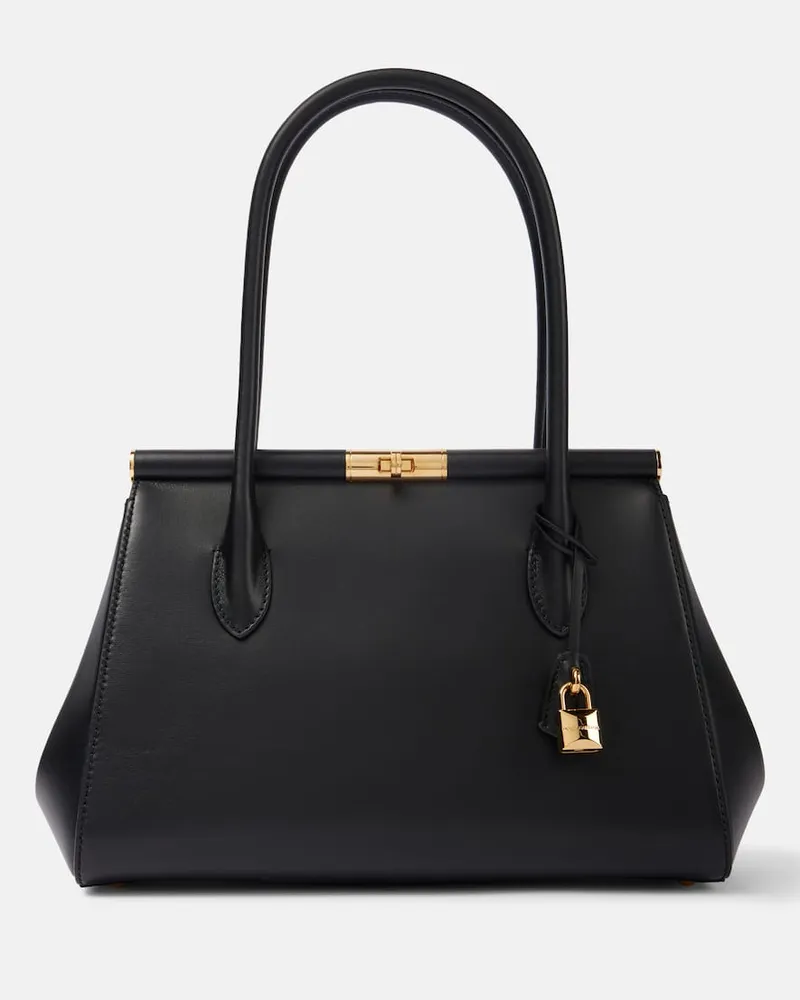 Dolce & Gabbana Tote Bag Marlene Everyday aus Leder Schwarz