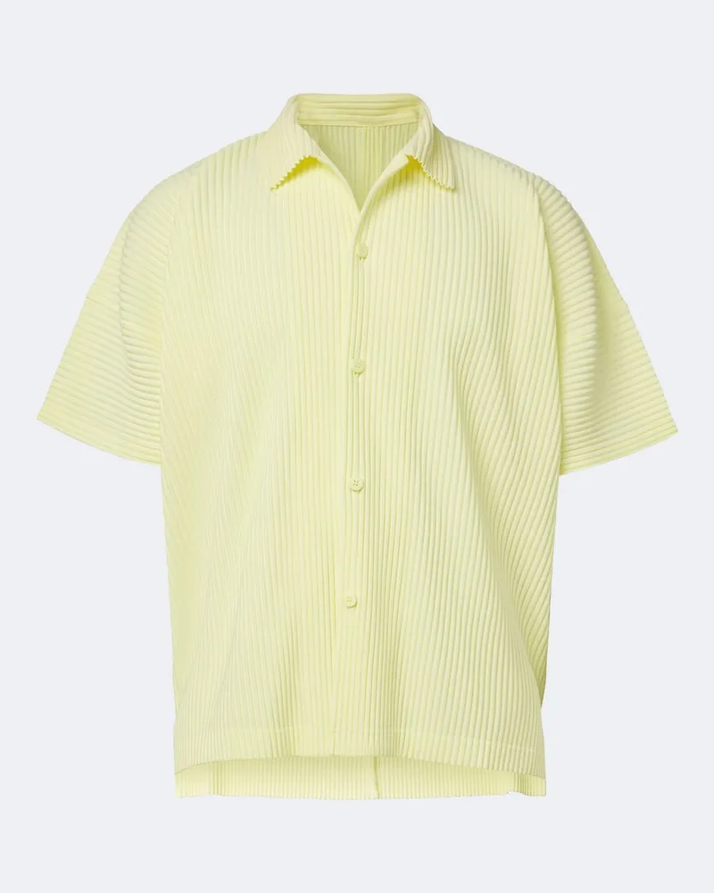 Issey Miyake Homme Plissé Issey Miyake Hemd Monthly Colors: August Gelb