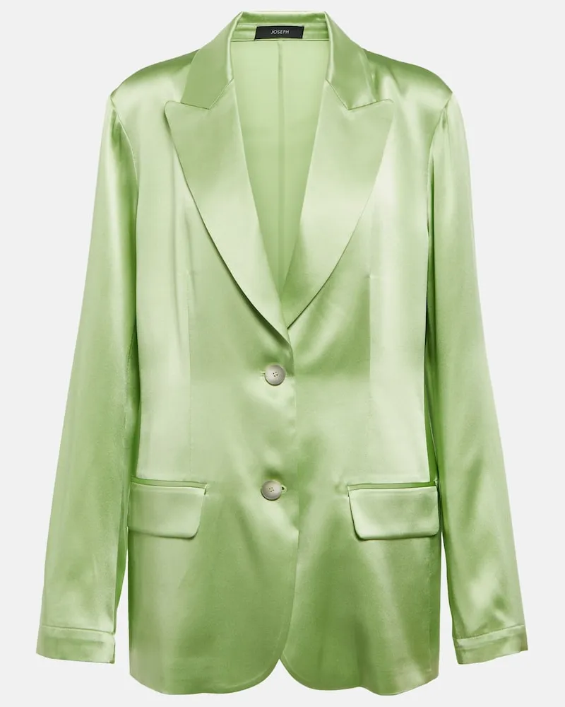 Joseph Blazer Moxon aus Seidensatin Grün