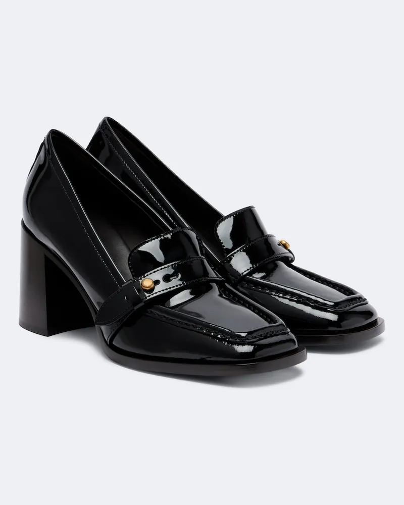 Zimmermann Loafer-Pumps Astor aus Leder Schwarz