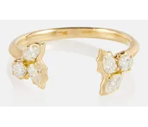 Ring Posey aus 18kt Gelbgold mit Diamanten