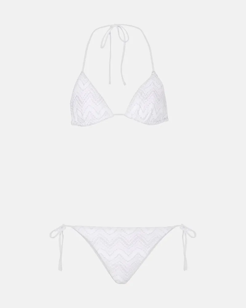 Missoni Bikini aus Häkelstrick Multicolor