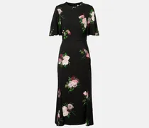 Bedrucktes Midikleid