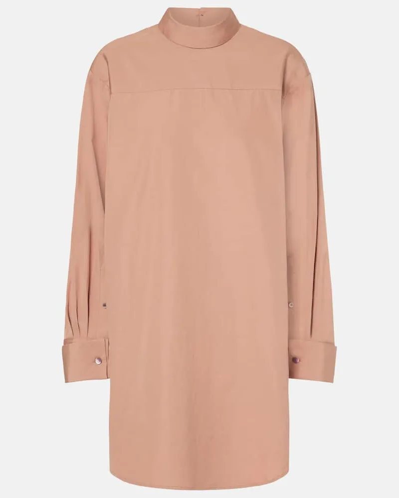 Dries van Noten Top aus Baumwolle Rosa