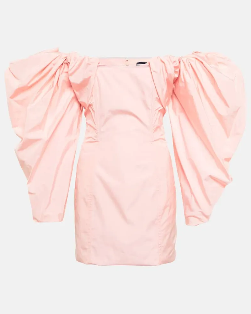 Jacquemus Minikleid La Robe Taffetas Rosa